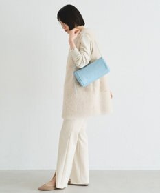 russet ソフトレザーロールショルダーバッグ(CE-1661)