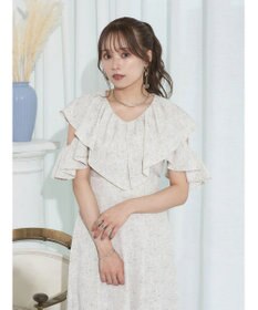 earth music&ecology ２ＷＡＹ　フリルスリーブワンピース