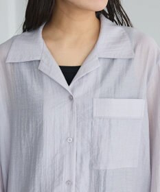 CRAFT STANDARD BOUTIQUE シアーオープンカラーシャツ