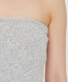 uncrave ラメ シャギー ニット バンドゥ（uncrave STANDARD）