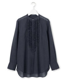 23区 L 【VERY11月号掲載/洗える】TWボイル フリルディテール ブラウス