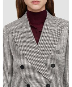 JOSEPH フルイドムリネ　ダブルブレステッドジャケット