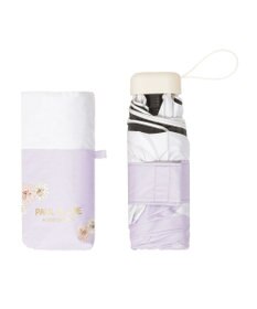 MOONBAT 【WEB限定/一級遮光99.99%】晴雨兼用折りたたみ日傘 ポール&ジョー(PAUL & JOE ACCESSOIRES)クリザンテーム/バイカラー 雨の日OK 遮熱 簡単開閉 UV 晴雨兼用
