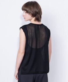 NAVE シアーニット ノースリーブ