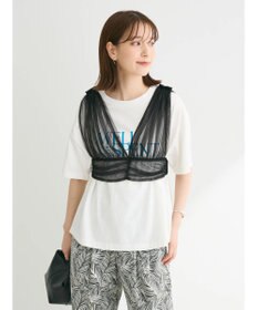 Green Parks ・ＥＬＥＮＣＡＲＥ　ＤＵＥ　バックレースアップビスチェ