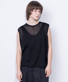 NAVE シアーニット ノースリーブ