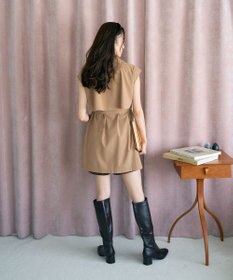 earth music&ecology ショートジレンチ