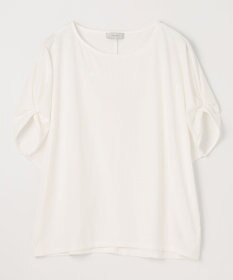 ANY 【接触冷感/UVケア/シワになりにくい】ドルマンスリーブ Tブラウス