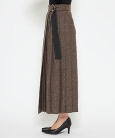 uncrave ネップツイード スカート（uncrave WHITE）