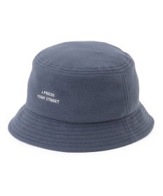 J.PRESS YORK STREET 【UNISEX】フリースロゴバケットハット