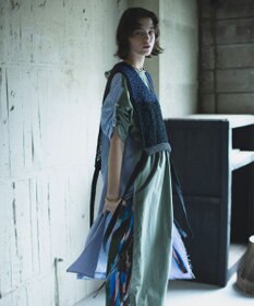 COQ STRATA 和紙ショート丈ベスト