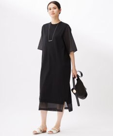 自由区 【洗える】ハイツイストコットンアセテート ワンピース