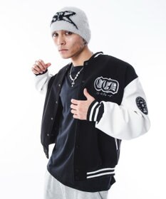 WEGO 【ユニセックス着用ITEM】メルトンワッペンスタジャン