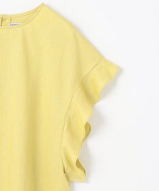 ANY L 【洗濯機可能】ライトリネンクロス　フレアスリーブ