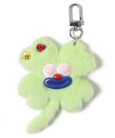 WEGO ハッピークローバーモンスターぬいぐるみキーホルダー