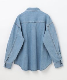 NAVE 【ReNAVE　洗える】ストレッチデニム シャツ