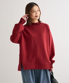 Green Parks リブドッキング裏起毛プルオーバー