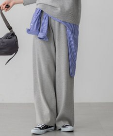 23区 L 【見上愛さん着用/洗える】カシミヤブレンド ニット パンツ