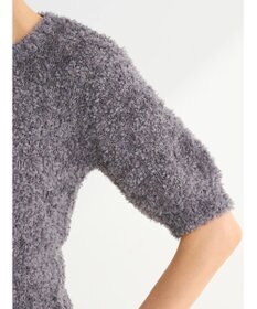 Green Parks テープヤーン半袖ニットプルオーバー