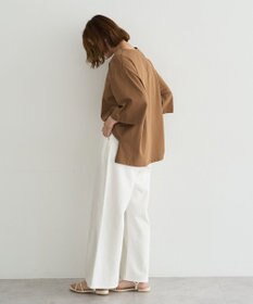 YECCA VECCA 綿麻バギーツイルパンツ