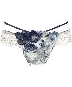 WACOAL Ｔバック ショーツ 【リボンブラ 胸もとフィットながもち】 BXB490とペア はきこみ丈あさめ バックのかぶりが広め ソング レディース PXB490 /ワコール