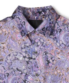 JOSEPH HOMME 【HIGH GRADE LINE】コールドレーヨンプリント　レギュラーカラーシャツ