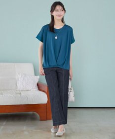 Tiaclasse ポンチタケノコタックプルオーバー
