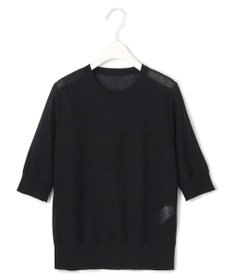 ICB 【洗える】 レースパターン ニット