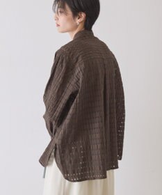 AMERICAN HOLIC シアーチェックシャツ