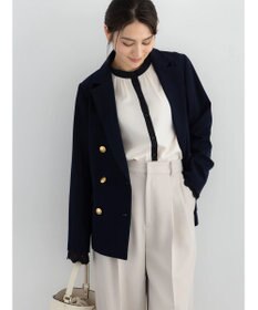 Te chichi 【セレモニーアイテム】テーラードWブレストジャケット（セットアップ可）