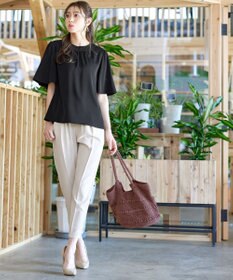 Tiaclasse クロシェ編みトートバッグ