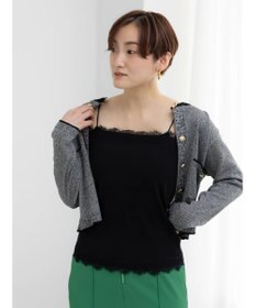 Te chichi 【接触冷感】レーストリムテレコキャミソール