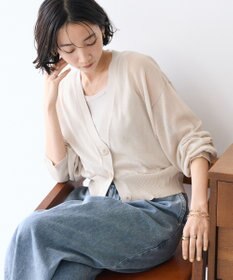 CRAFT STANDARD BOUTIQUE シアーニットカーディガン