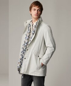 JOSEPH ABBOUD 【25SS・7ポケット/軽量/ECO撥水/インフード】ライトマイクロリップピーチ コート