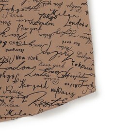 ICB 【30th ANNIVERSARY】5cityプリント バンドカラーブラウス