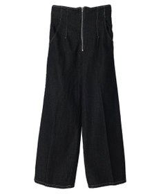 earth music&ecology フロントジップデニムパンツ