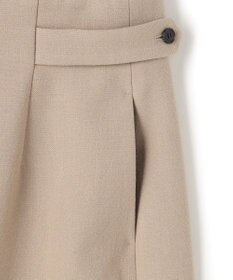 BEIGE， 【VERY NaVY12月号掲載】BUNNELL / ウールハイウエストタブボタンスカート