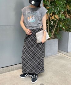 WEGO ヴィンテージウォッシュドロストデザインT