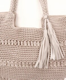 Tiaclasse クロシェ編みトートバッグ