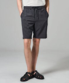 JOSEPH HOMME 【新柄】【機能素材】テクノボイルストレッチ　ドロスト付ショートパンツ / BERMUDA