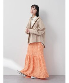 earth music&ecology ドロスト羽織シャツ