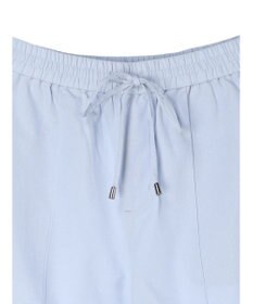 Green Parks 綿麻混イージーワイドパンツ