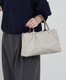 russet ナイロン三層2WAYミニトートバッグ(CE-1580)