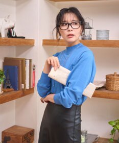 WEGO 【WEB限定/25年秋冬新作/洗濯OK/毛玉レス】ハイネックプルオーバー