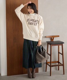 ANY 【ウエストゴム】ビックチェックタフタスカート