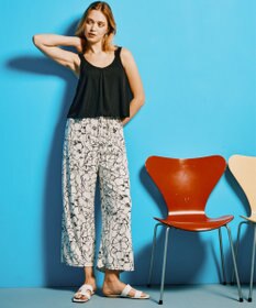 San-ai Resort（三愛水着楽園） ロングパンツセット　9M・11L　【Coral veil（コーラルヴェール）】