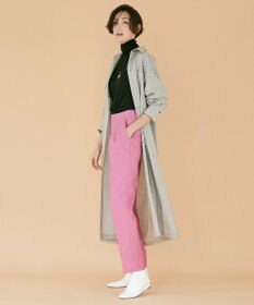 自由区 L 【洗える】カシミヤシルクブレンド タートルネックニット (検索番号:JJ47)