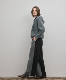 GRACE CONTINENTAL フェザーニットパーカー