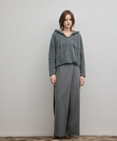 GRACE CONTINENTAL フェザーニットパーカー