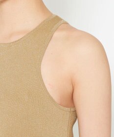 uncrave 【手洗い可】ドライタッチ ニット アメスリ バックオープン ワンピース（uncrave WHITE）